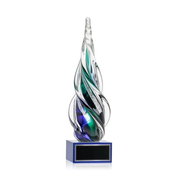 The Alderon Award is a unique piece featuring large clear swirls... from ASI 84592 St Regis Group / St Regis