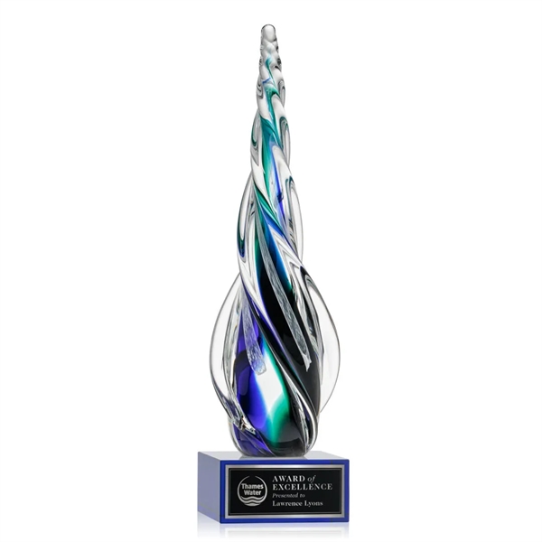 The Alderon Award is a unique piece featuring large clear swirls... from ASI 84592 St Regis Group / St Regis