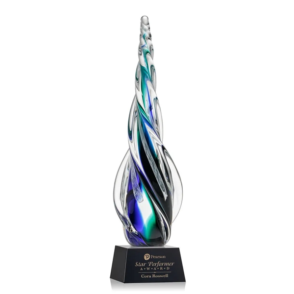 The Alderon Award is a unique piece featuring large clear swirls... from ASI 84592 St Regis Group / St Regis