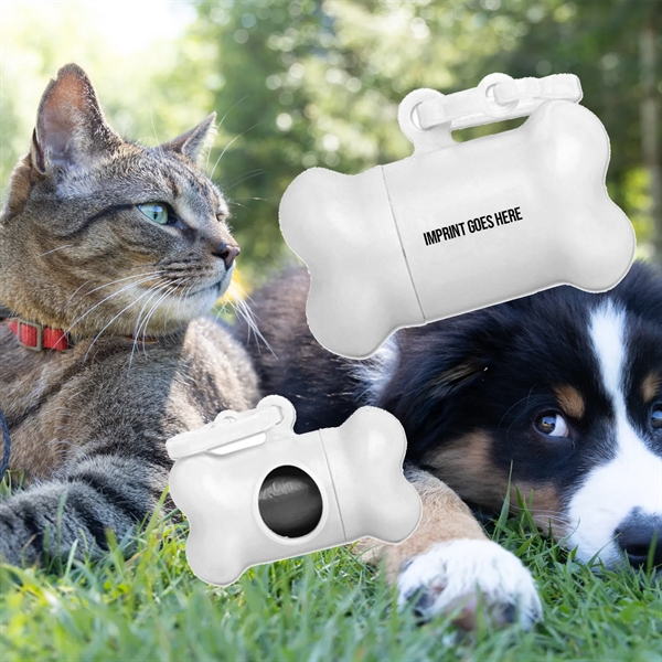 Pets Stylish Bone Shaped Bag Dispenser... from ASI 98760 Yafa Line, Inc.