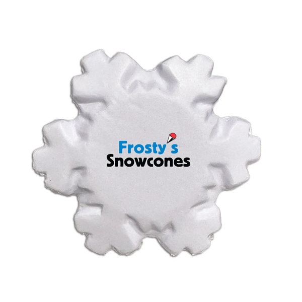 Stress Reliever in shape of Snowflake... from ASI 74779 O & S Supply Company LLC / O & S Supply Company