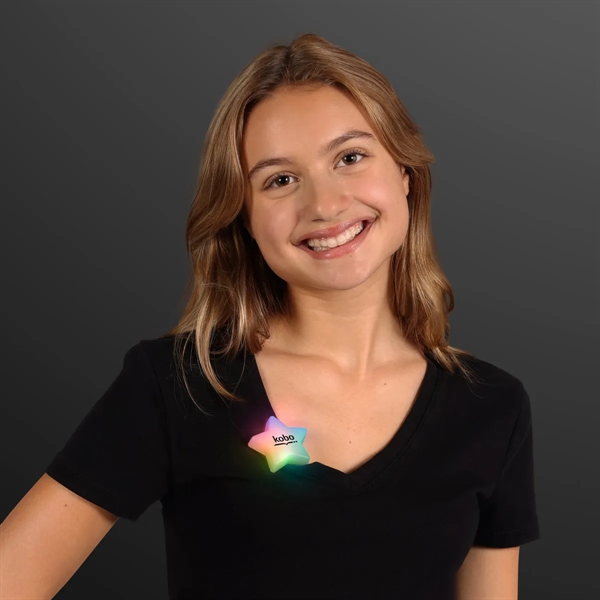 Blank & Imprinted Pricing, 2 different shapes (Circle & Star)... from ASI 34194 ALightPromos