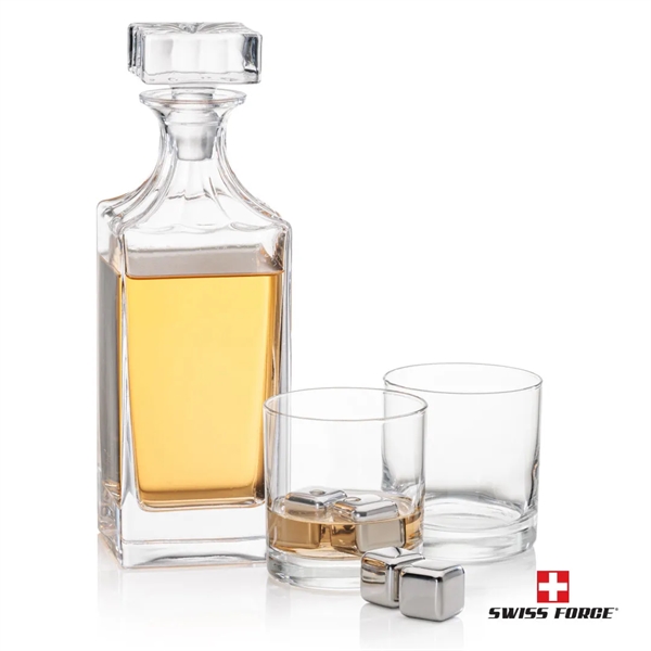 Your choice of Lead-Free Crystalline Decanter is paired with 2 matching... from ASI 84592 St Regis Group