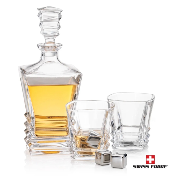 Your choice of Lead-Free Crystalline Decanter is paired with 2 matching... from ASI 84592 St Regis Group