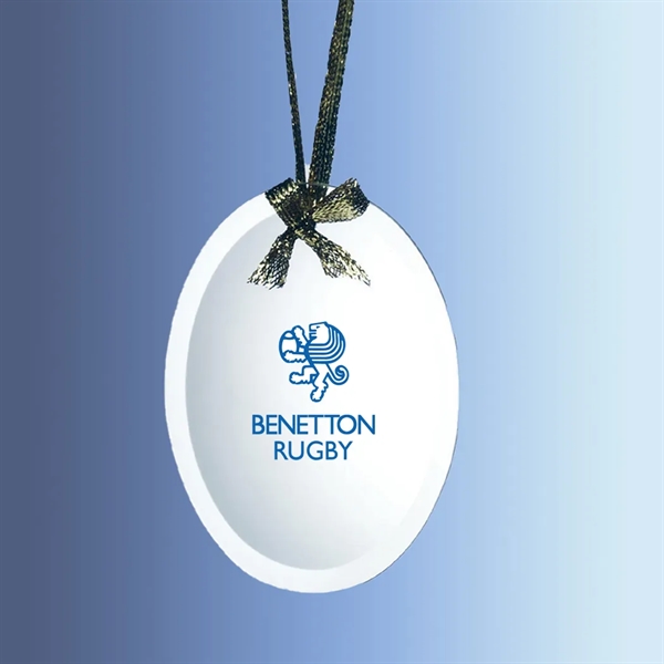 Jade Glass Oval Ornament... from ASI 31517 Admart Products / Admart Line