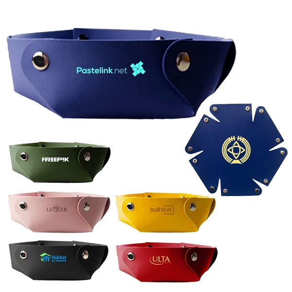 Leatherette Accessory Bowl... from ASI 31517 Admart Products / Admart Line