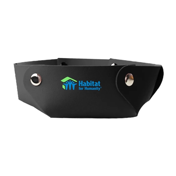 Leatherette Accessory Bowl... from ASI 31517 Admart Products / Admart Line