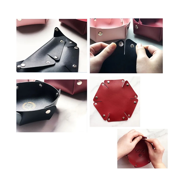 Leatherette Accessory Bowl... from ASI 31517 Admart Products / Admart Line