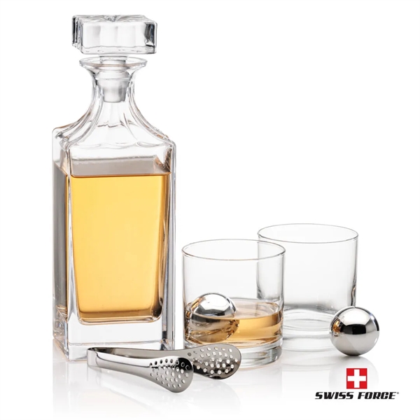 Your choice of Lead-Free Crystalline Decanter is paired with 2 matching... from ASI 84592 St Regis Group