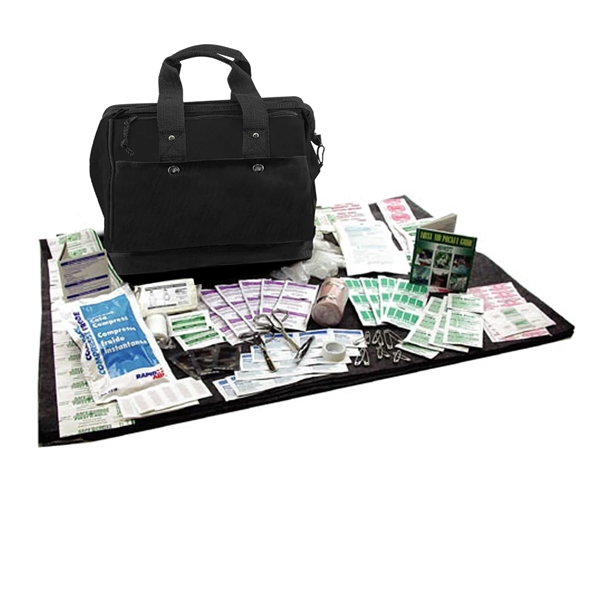 180 Pieces deluxe first aid kit.... from ASI 63698 Justin Case®