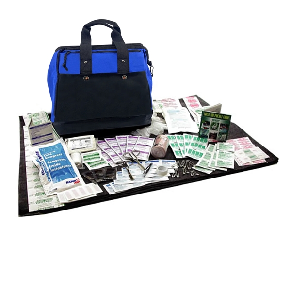 180 Pieces deluxe first aid kit.... from ASI 63698 Justin Case®