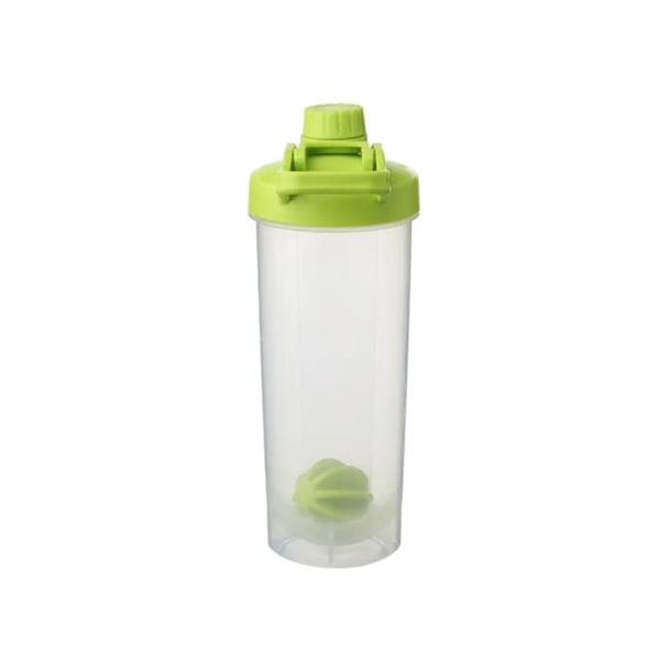 Plastic Shaker Water Bottle with Mixer, 24 oz. capacity with 1... from ASI 37218 Athena Promo (tm)