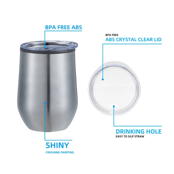 Stemless Wine Tumbler... from ASI 64845 Kin Image Inc / DBA Kin Image Inc