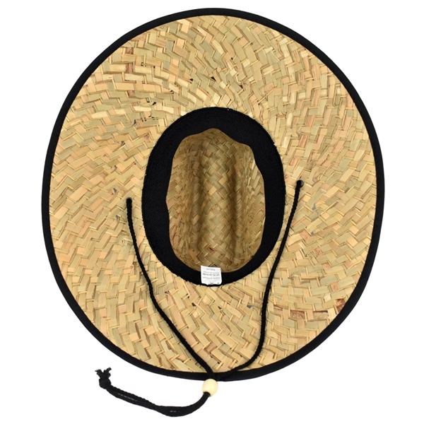 MOQ 10pcs Domestic Straw Hat With Custom Patch... from ASI 72657 Active Life Promo / Apres Ski Active Life Promo