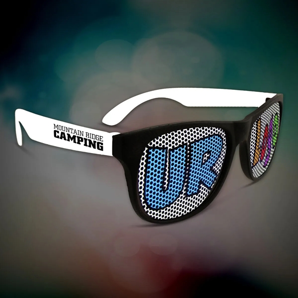 Specialized vinyl billboard-style sunglasses... from ASI 42016 Brighter Promotions Inc