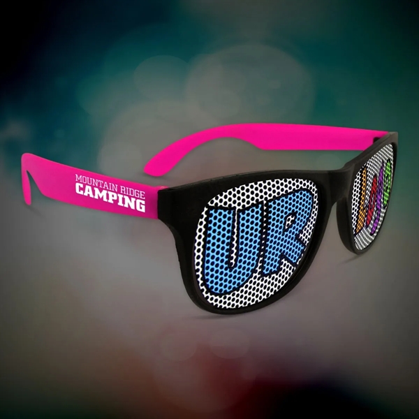 Specialized vinyl billboard-style sunglasses... from ASI 42016 Brighter Promotions Inc