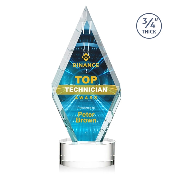 Richmond VividPrint™ Award on Marvel - Clear... from ASI 84592 St Regis Group / St Regis