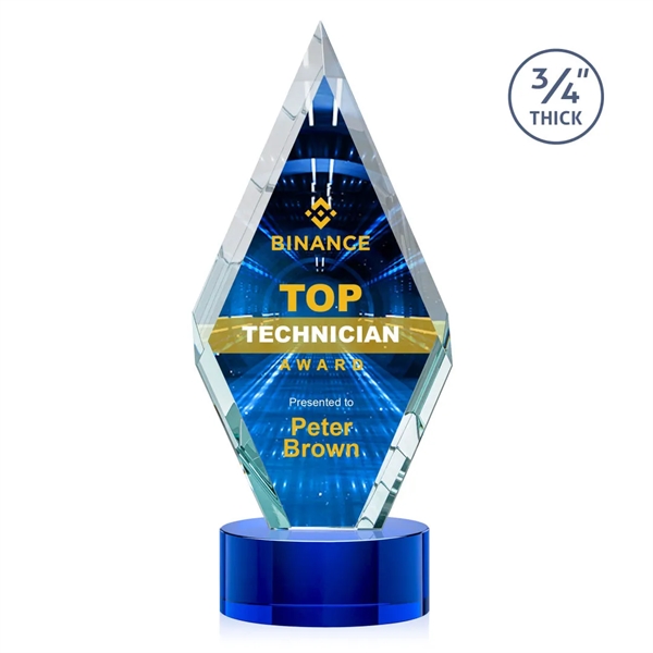 Richmond VividPrint™ Award on Marvel - Blue... from ASI 84592 St Regis Group / St Regis