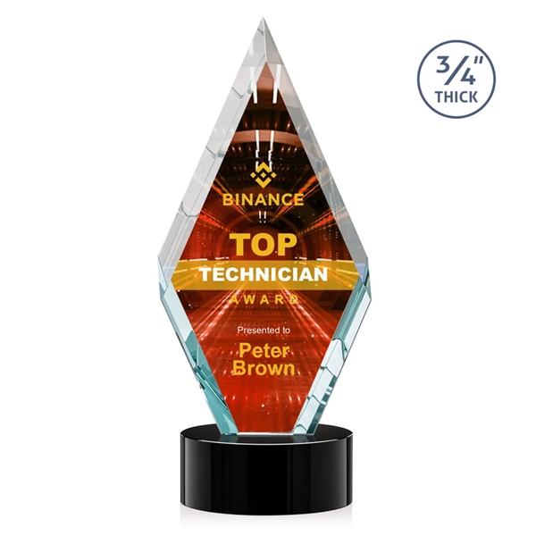 Richmond VividPrint™ Award on Marvel - Black... from ASI 84592 St Regis Group / St Regis