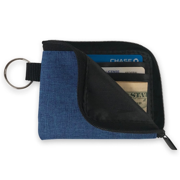 Minimalist wallet is made with a heathered material that is perfect... from ASI 34800 Alstar Creations