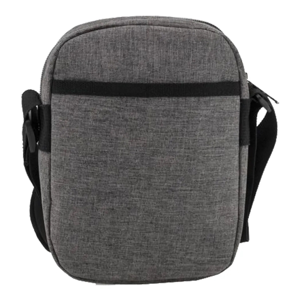 Heather Dual Zipper Sling Bag... from ASI 31517 Admart Products / Admart Line