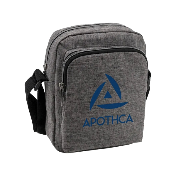 Vertical Triple Zipper Sling Bag... from ASI 31517 Admart Products / Admart Line