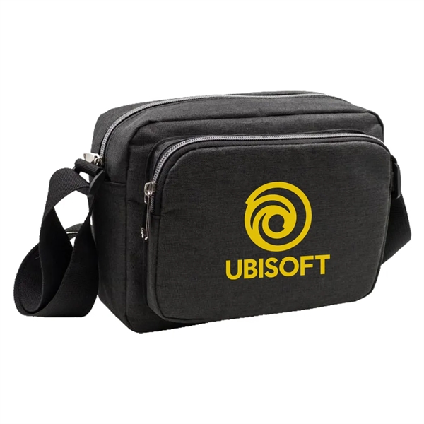 Horizontal Triple Zipper Sling Bag... from ASI 31517 Admart Products / Admart Line