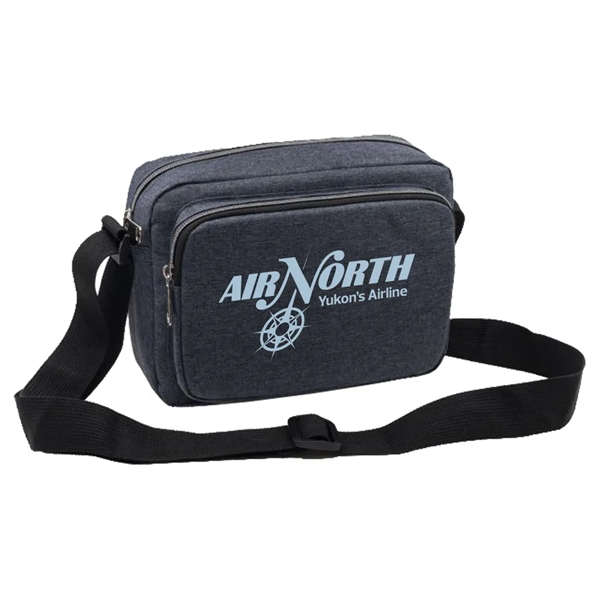 Horizontal Triple Zipper Sling Bag... from ASI 31517 Admart Products / Admart Line