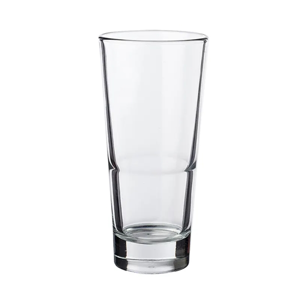 Clear highball glasses with 15 oz. capacity plus 1 color silkscreen... from ASI 37218 Athena Promo (tm)