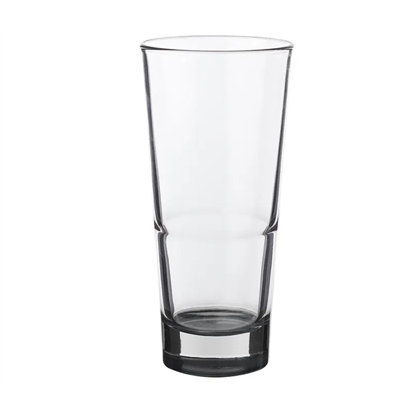 Clear highball glasses with 15 oz. capacity plus 1 color silkscreen... from ASI 37218 Athena Promo (tm)
