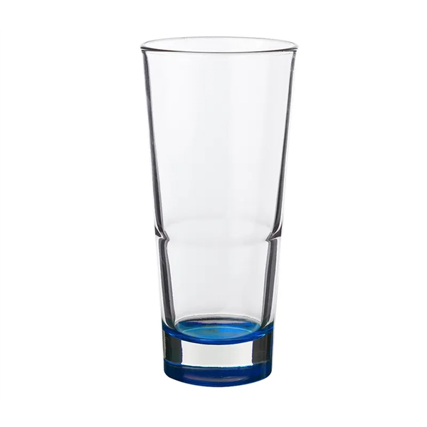 Clear highball glasses with 15 oz. capacity plus 1 color silkscreen... from ASI 37218 Athena Promo (tm)