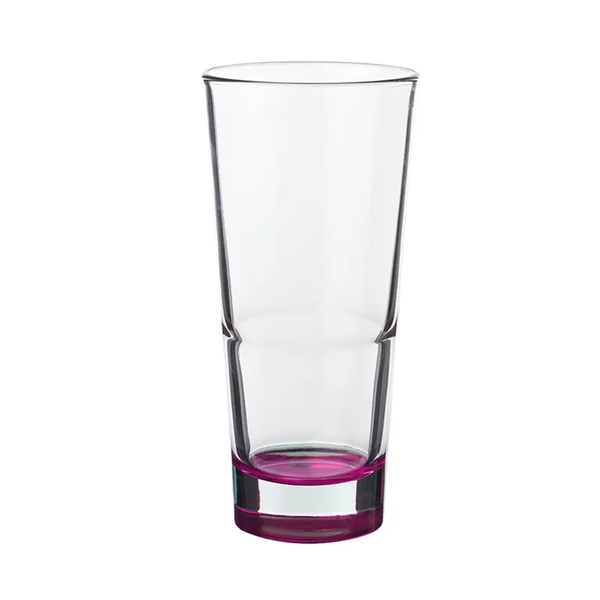 Clear highball glasses with 15 oz. capacity plus 1 color silkscreen... from ASI 37218 Athena Promo (tm)