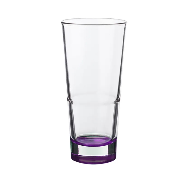 Clear highball glasses with 15 oz. capacity plus 1 color silkscreen... from ASI 37218 Athena Promo (tm)
