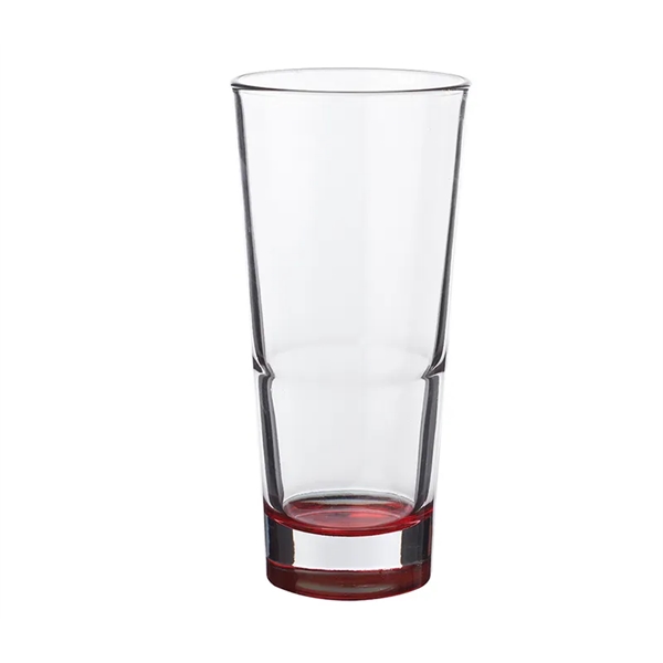 Clear highball glasses with 15 oz. capacity plus 1 color silkscreen... from ASI 37218 Athena Promo (tm)