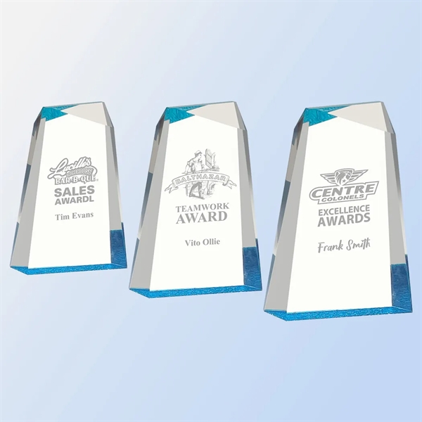 Acrylic Blue Mesa Award... from ASI 31517 Admart Products / Admart Line