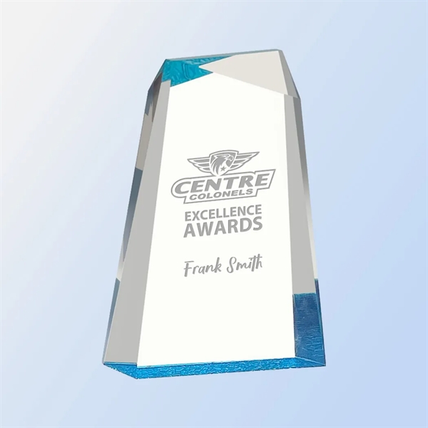 Acrylic Blue Mesa Award... from ASI 31517 Admart Products / Admart Line