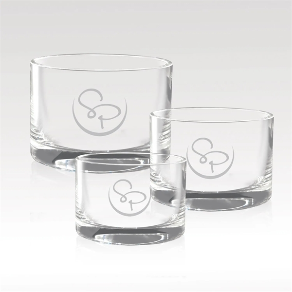 Non-leaded, hand-blown European Crystal Golf Bowl; available in multiple sizes.... from ASI 93986 Visions/Awardcraft / Visions Awards