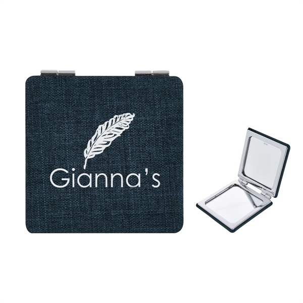 Tiffany heathered mirror - exactly what you need when you're out... from ASI 61125 Hit Promotional Products / Hit®