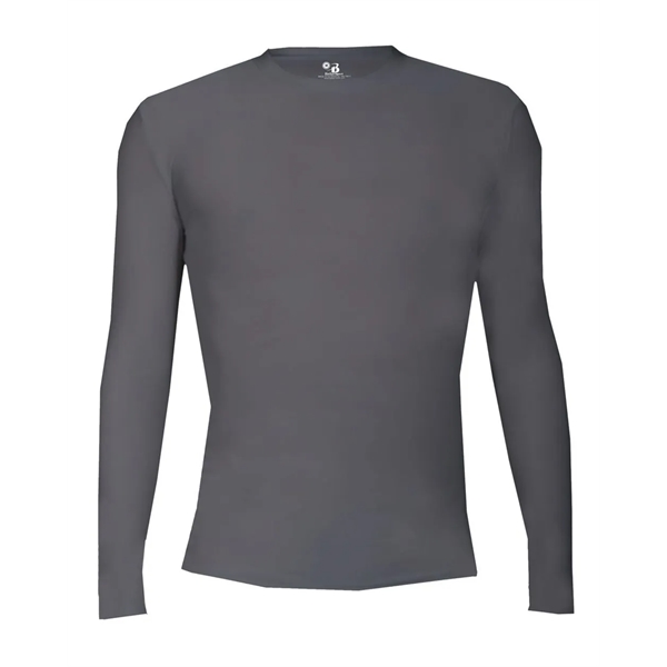 Youth-sized compression T-shirt with a stretch body fit and moisture management... from ASI 84358 S&S Activewear