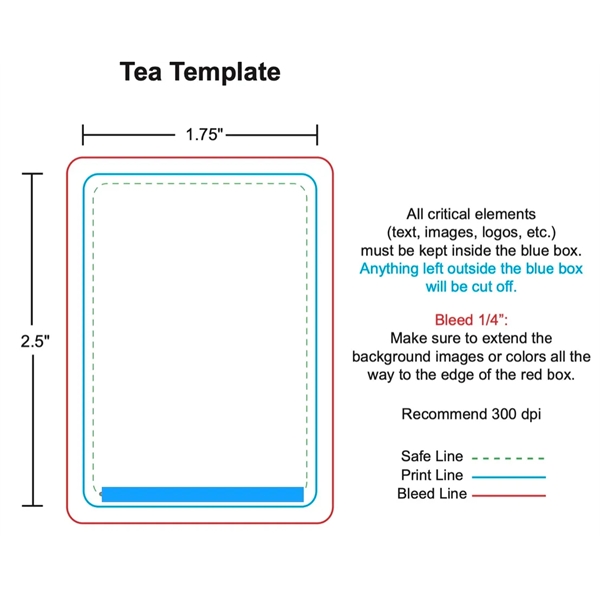 Custom Tea Bags... from ASI 89971 Stuff A Mug