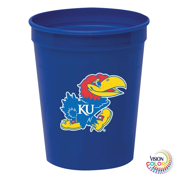 12 oz. USA-Made, Colored Stadium Cups are the perfect marketing tool... from ASI 80060 VisionUSA