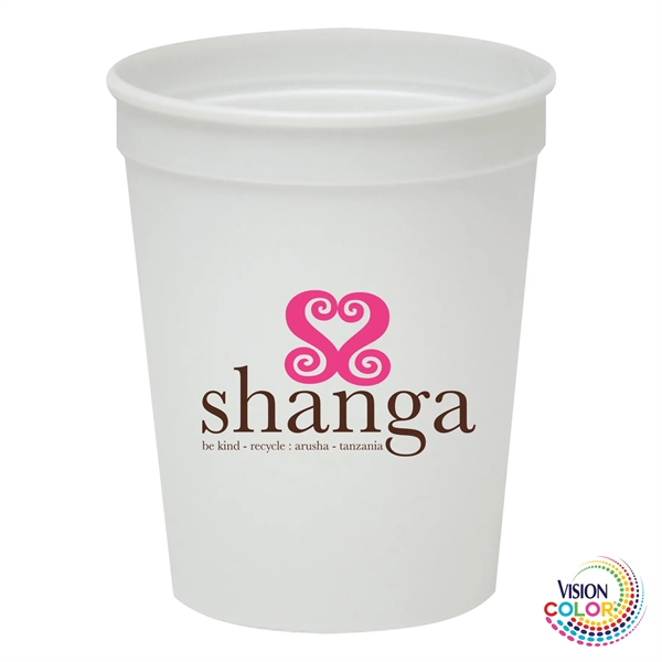 12 oz. USA-Made, Colored Stadium Cups are the perfect marketing tool... from ASI 80060 VisionUSA