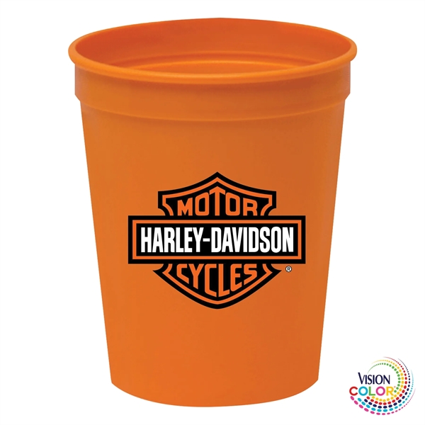12 oz. USA-Made, Colored Stadium Cups are the perfect marketing tool... from ASI 80060 VisionUSA
