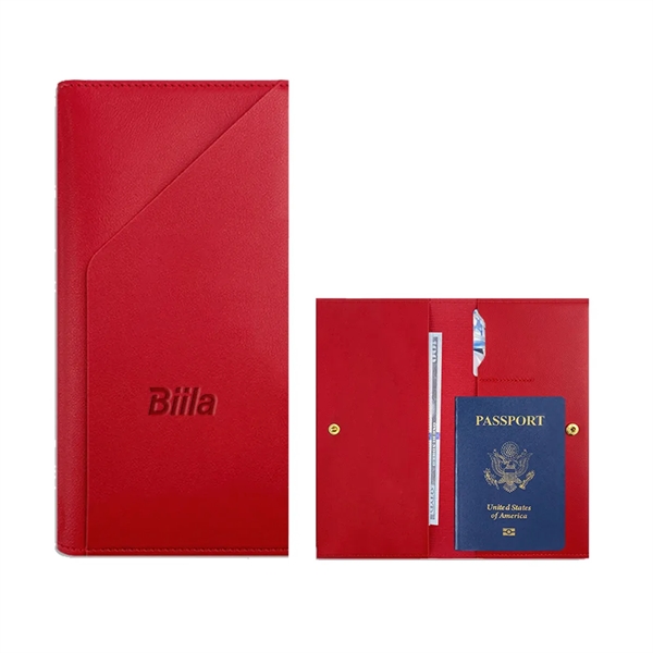Leatherette Travel Document Holder... from ASI 31517 Admart Products / Admart Line