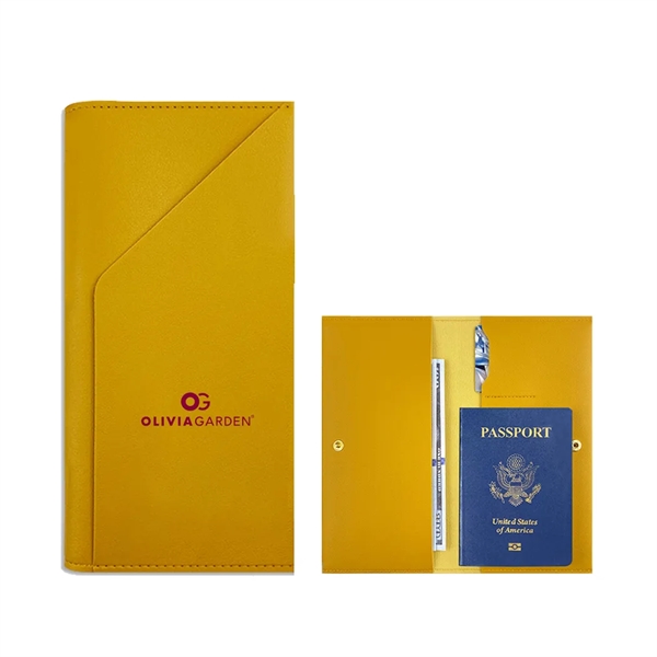 Leatherette Travel Document Holder... from ASI 31517 Admart Products / Admart Line