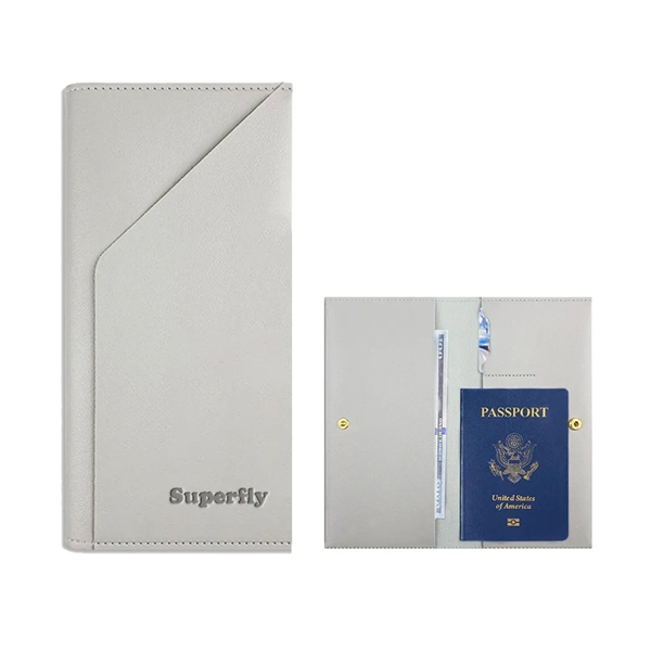 Leatherette Travel Document Holder... from ASI 31517 Admart Products / Admart Line