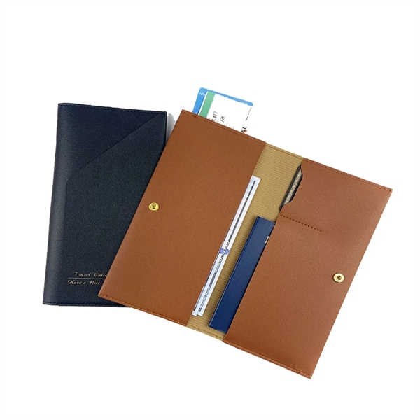 Leatherette Travel Document Holder... from ASI 31517 Admart Products / Admart Line
