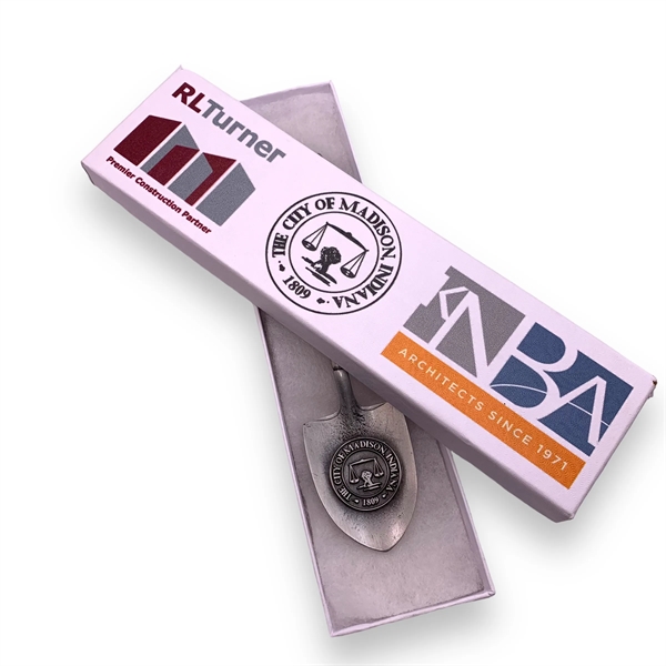 Commemorative shovel perfect for ground-breaking ceremonies.... from ASI 96235 Wehr Industries Inc