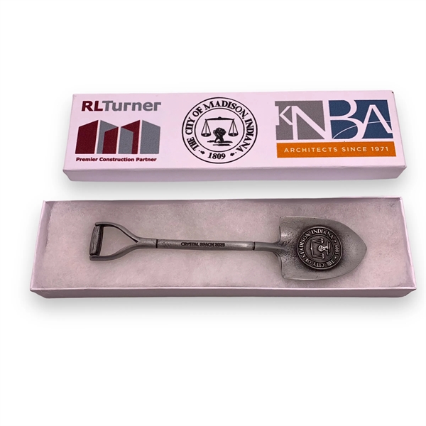 Commemorative shovel perfect for ground-breaking ceremonies.... from ASI 96235 Wehr Industries Inc