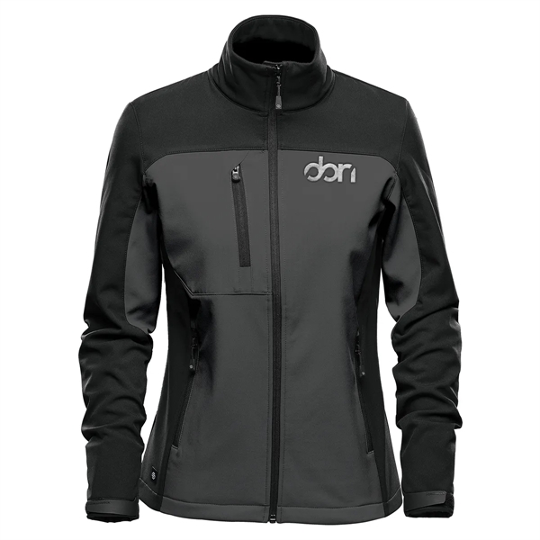 Women's softshell jacket with a waterproof design, polyester lining, breathable outer... from ASI 61125 Hit Promotional Products / Hit®